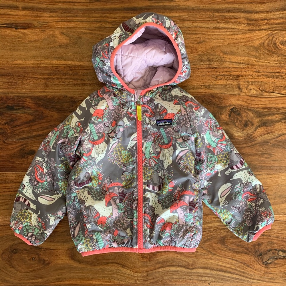 Patagonia reversible jacket - mushroom 🍄 print